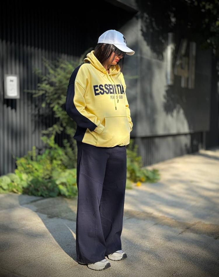 ست هودی شلوار کد 186