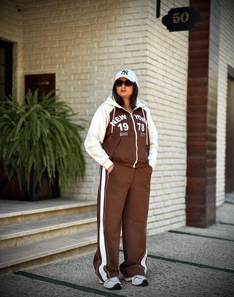 ست سیوشرت شلوار نیویورک کد 192